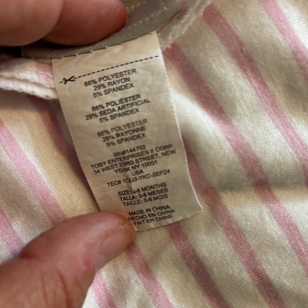 Three-Piece Pink Baby receiving Blanket Set - Picture 6 of 8